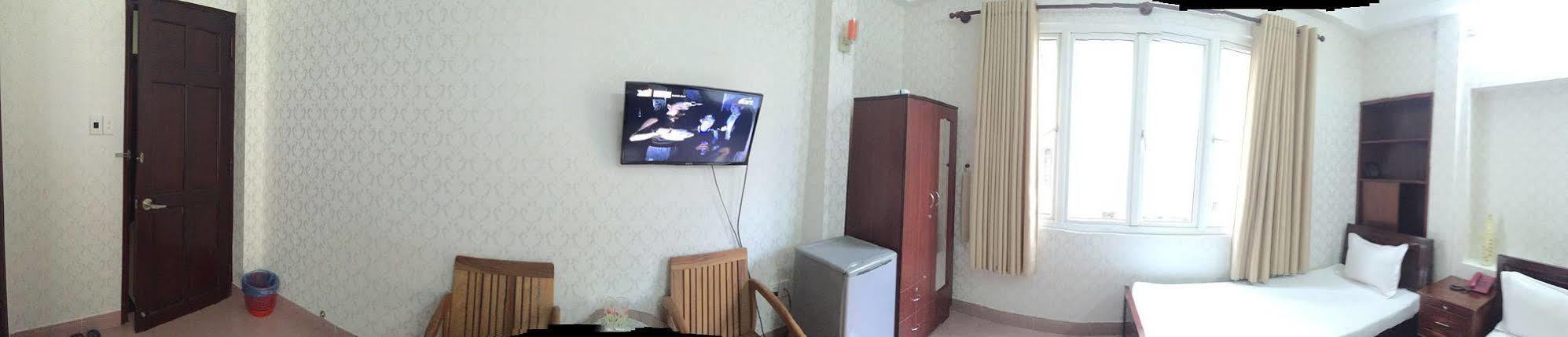 Hong Vinh Hotel โฮจิมินห์ซิตี้ ภายนอก รูปภาพ