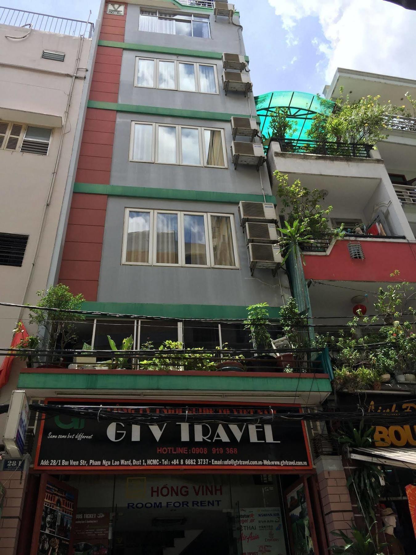 Hong Vinh Hotel โฮจิมินห์ซิตี้ ภายนอก รูปภาพ